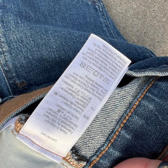 Madewell The Perfect Vintage Jean in Decatur Wash Size 32 NM182 - Picture 6 of 6